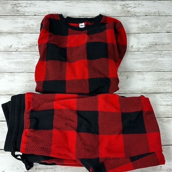 OLD NAVY Buffalo plaid pajama set sz S - Picture 1 of 5